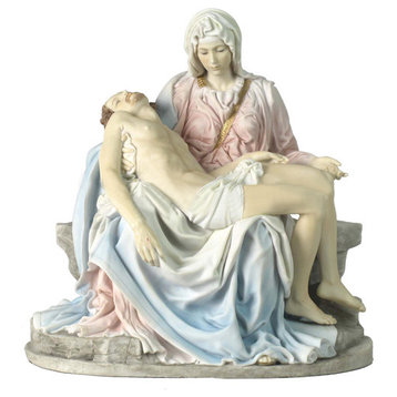 Pieta, Michelangelo, Light Color, Statue