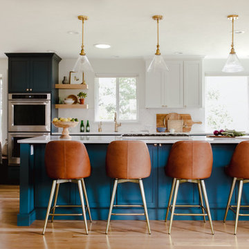 Split Level Open Kitchen