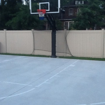 Jose P's Pro Dunk Platinum Basketball System on a 28x32 in Staten Island, NY