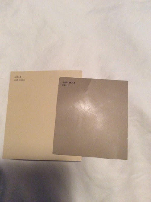 Choosing paint colors for a living room w/ pine ceilings