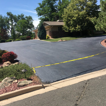 Asphalt installation