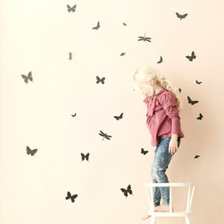 Mini Butterflies - Black - Picture Frames