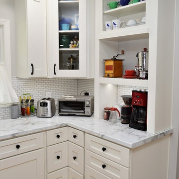 Monticello, IN. Haas Signature Collection. Unique, Multi-Surface Kitchen