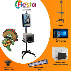 Photo Booth package  (printer, touchscreen, lights, camera, stand) - Home Electronics