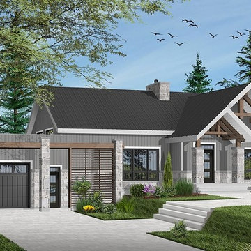 Plan de maison no. 3992-V2 de Dessins Drummond