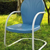Metal Chair in Sky Blue