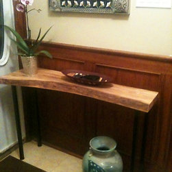Live Edge Console Table - Side Tables And End Tables