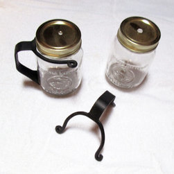 Wrought iron mason jar handles - Tabletop Accessories