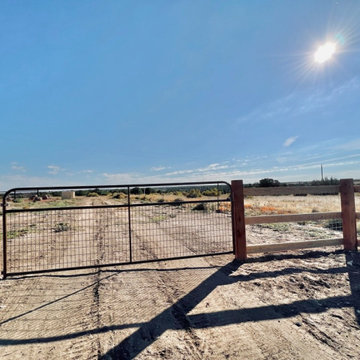 Three Rail with Mesh Wire & Picket Fence | Installation