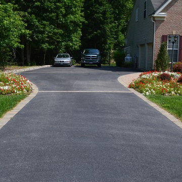 Front Hardscape and Plantings - Brandywine, MD