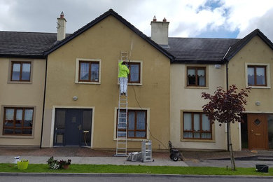 House exterior painting project in Rathowen co.westmeath