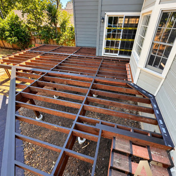600-Square-Feet Deck Structure Build