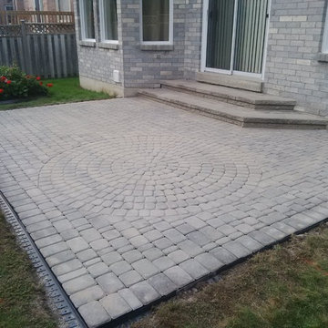 Interlocking pavers reclaim - finished