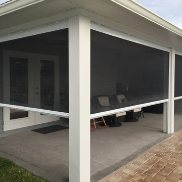 Retractable Screens - Private Residence (Panther Creek)