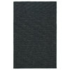 Safavieh Kilim Klm850H Solid Color Rug, Charcoal/Gray, 6'x6'