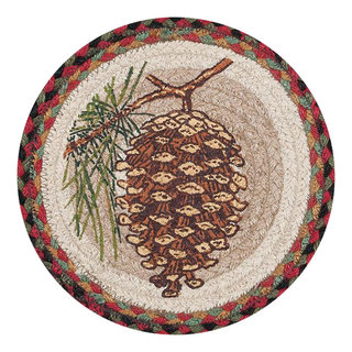MPinecone Printed Round Trivet 10