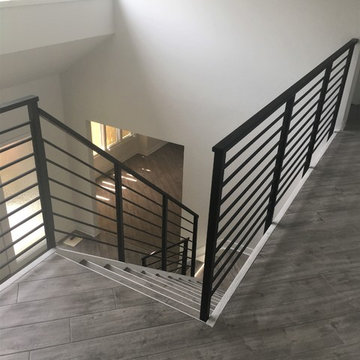 Meredith - horizontal steel railing