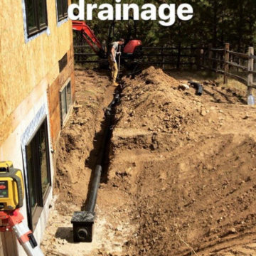 Ditches, drainage and erosion control