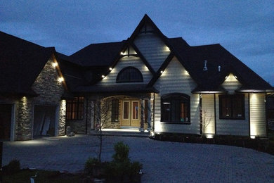 Inspiration for a timeless exterior home remodel in Vancouver