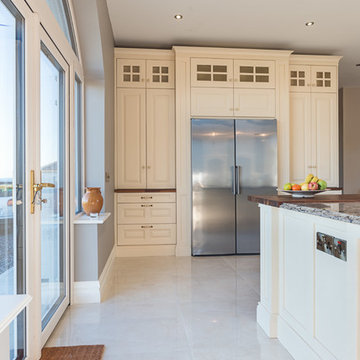 Newhaven Classical Kitchen with side-by-side fridge freezer