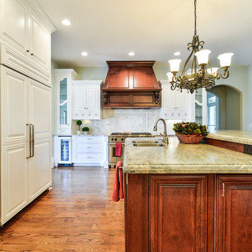 Transitional Custom Home Kitchen - Marietta, GA