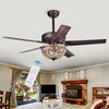Catalina Crystal Ceiling Fan
