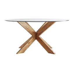 MODERN X-BASE DINING TABLE - Dining Tables
