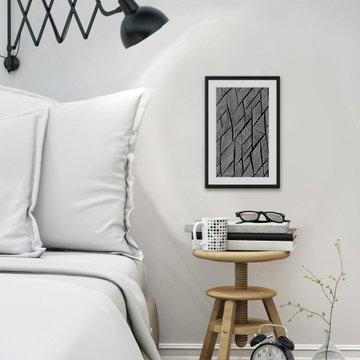 "Overlap" Framed Painting Print