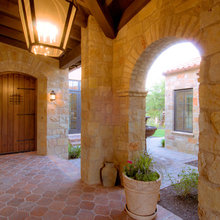 upstairs patio