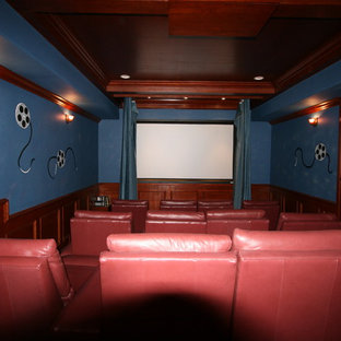 This is an example of a mediterranean basement in San Francisco.