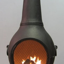 The Blue Rooster Prairie Style Chiminea - Chimineas