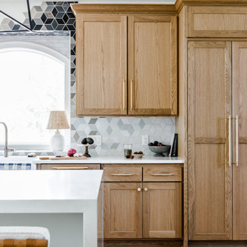 Stunning Ombre River Backsplash