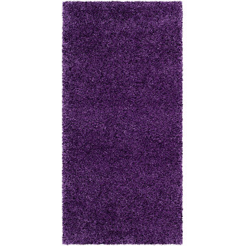 Safavieh Milan Shag Sg180-7373 Rug, Purple, 8'6"x12'0"