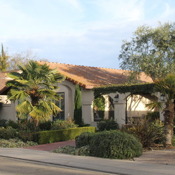 Mediterranean Entry Garden