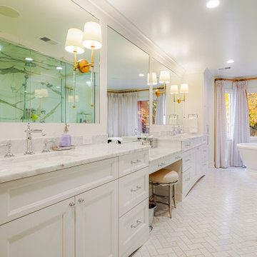 S. Columbine Court - White on White Kitchen