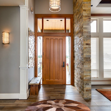 ROUND Cowhide Patchwork Area Rugs