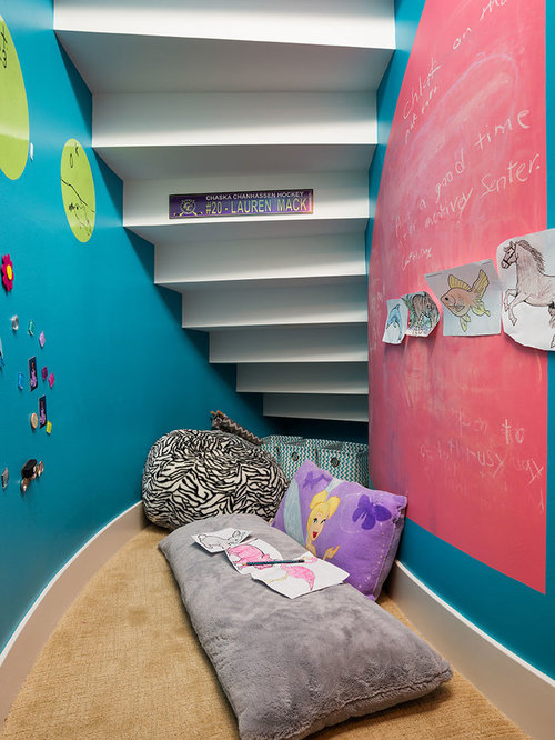 Under Stairs Playroom | Houzz