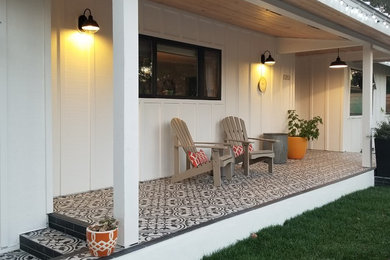 Inspiration for a modern home design remodel in San Luis Obispo