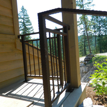 Back Porch Rail