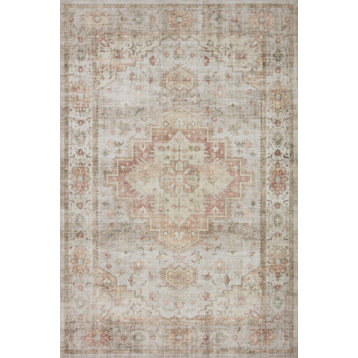 Loloi II Heidi HEI02 Area Rug, Sage and Multi, 5'0"x7'6"