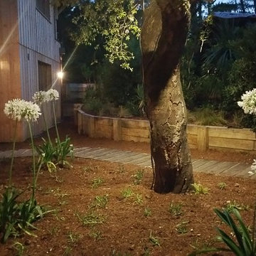 Jardin privé au Cap Ferret