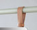 Camino Dolores Garment Rack, Gray/Waxed Oak
