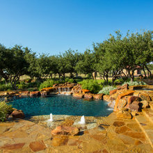 pool and hot tub