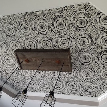 Ceiling wallpaper projects from '05 to the present