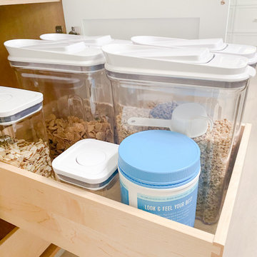 Kitchen and Pantry Organization ideas by All Buttoned Up