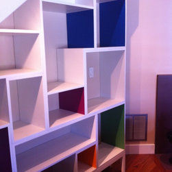 "Picasso" Tansu Wall Unit - Display And Wall Shelves 