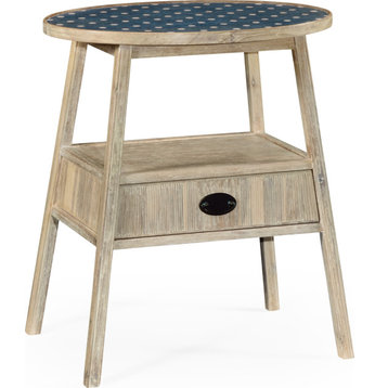 Country House Chic Lintbury Side Table - Washed Acacia