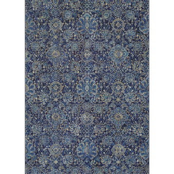 Winslet Area Rug, Navy/Sapphire, Rectangle, 2'x3'7"