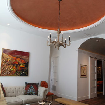 Faux finishes,venetian plaster,silver leaf
