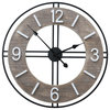 Modern Farmhouse Clock, 23.5"